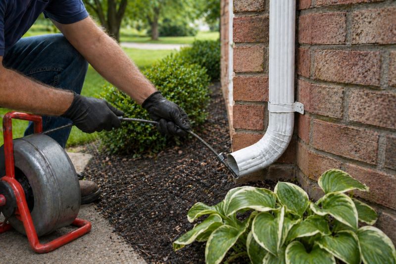 Downspout Blockage Removal in Monmouth County, NJ