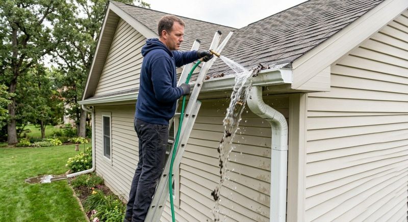 Downspout Snaking in Frederick, MD