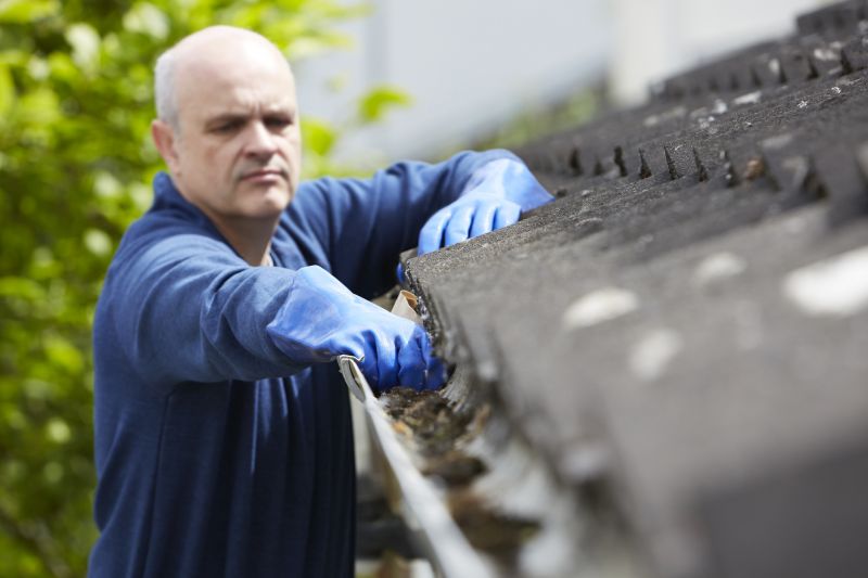 Rain Gutter Clearing in Richmond, VA