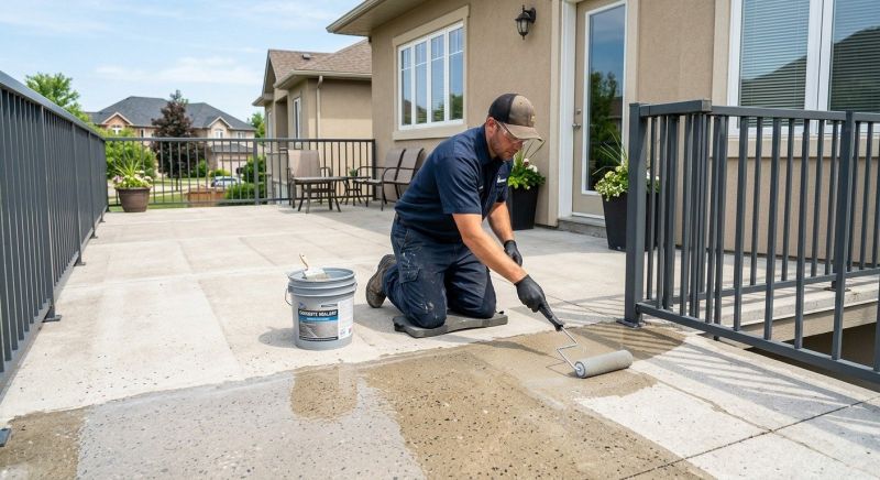 Sidewalk Concrete Sealing in Seattle, WA